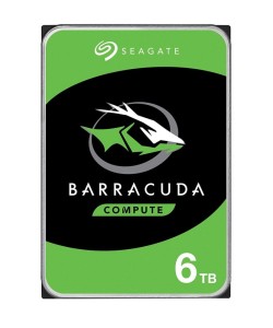 Seagate Barracuda 6TB - 5400 RPM - 256MB - 3.5inch