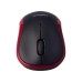 Logitech M185 Draadloze Muis 1000 DPI Zwart/Rood