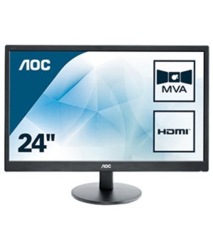 Monitor AOC M2470SWH 23.6" Full HD MVA Zwart computer LED display