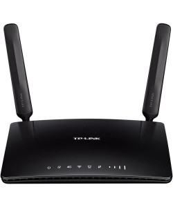 TP-LINK TL-MR6400 draadloze router Single-band (2.4 GHz) Fast Ethernet 3G 4G Zwart