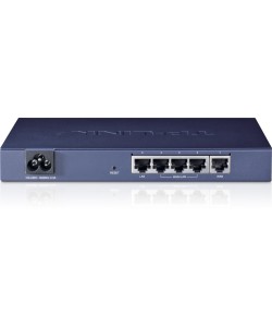TP-LINK TL-R470T+ bedrade router Ethernet LAN Blauw