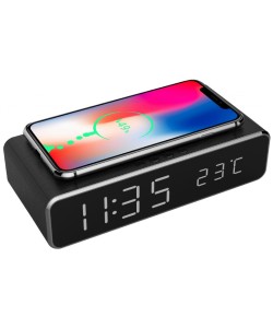 Digitale Alarm Klok met Oplaadfunctie voor Mobiel
