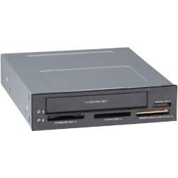 Internal USB Cardreader/Schrijven met SATA port, Zwart