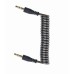 Audio Jack 3.5 mm Stereo Audiospiraalkabel 1.8M