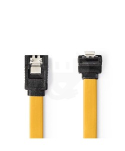 S-ATA datakabel met lock - Nedis - 0.30m 90° hoek