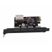 PCI Express 4 Poorts USB 3.0 Kaart