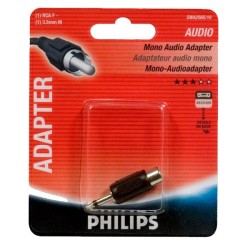 Philips 3,5mm Jack Male naar Tulp RCA Female Stekker