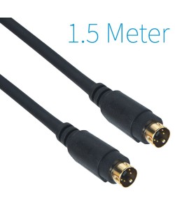 S-Video Kabel Male - Male 1.5 Meter