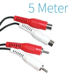 Tulp naar Tulp Verlengkabel 5 Meter