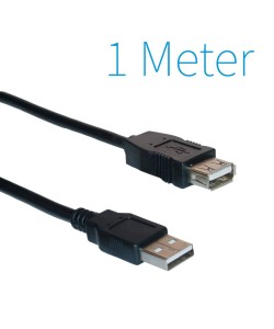 USB2.0  Male - Female Verlengkabel 1 M