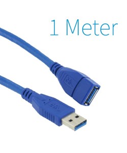 USB 2.0 Verlengkabel 1 Meter Male - Female