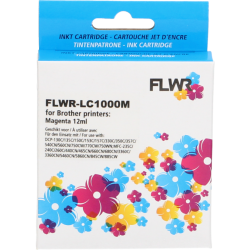 Brother LC-970M / LC-1000M FLWR Magenta 12ml XL Cartridges