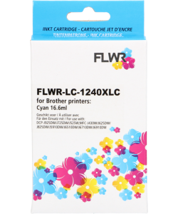 Brother LC-1240C FLWR Cyaan 16.6ml XL Cartridges