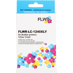 Brother LC-1240Y FLWR Geel 17ml XL Cartridges