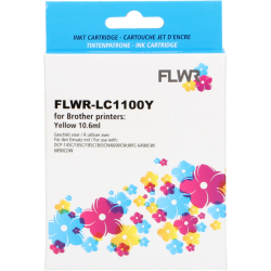 Brother LC-1100Y FLWR Geel 11ml XL Cartridges