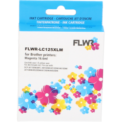 Brother LC-125M FLWR Magenta 17ml XXL Cartridges