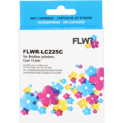 Brother LC-225C FLWR Cyaan 16ml XL Cartridges