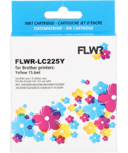 Brother LC-225Y FLWR Geel 16ml XL Cartridges