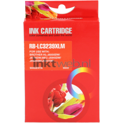 Brother LC-3239M Magenta 50ml XL Cartridges