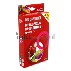 Brother LC-1280M Magenta 22ml XL Cartridges