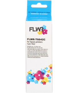 Epson T6642 Cyan 70ml FLWR Navulinkt XL (Compatible)