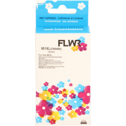 HP 951XL FLWR Cyaan 27ml Cartridges