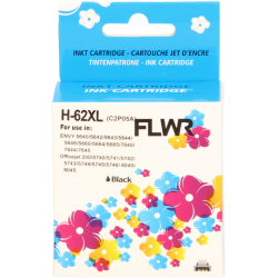 HP 62BKXL 20ml Zwart FLWR Cartridges HP 62BKXL 20ml Zwart FLWR Cartridges