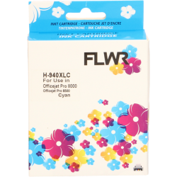 HP 940XL FLWR Cyaan 28ml Cartridges