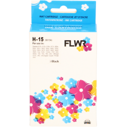 HP 15XL FLWR Zwart 43ml Cartridges