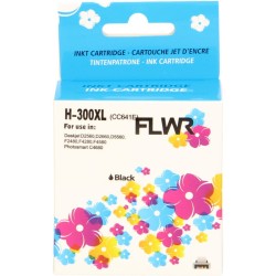 HP 300XL FLWR Zwart 18ml Cartridges