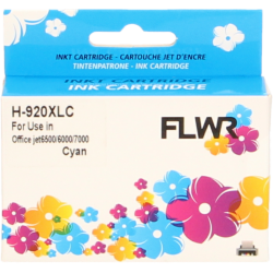 HP 920XL FLWR Cyaan 13ml Cartridges