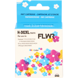 HP 302XL FLWR Kleur 18ml Cartridges HP 302XL FLWR Kleur 18ml Cartridges