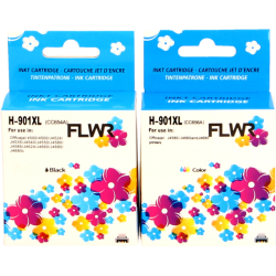 HP 901 FLWR Multipack 38ml XL Cartridges