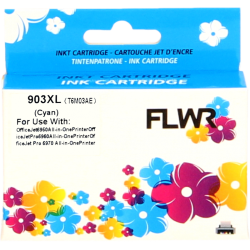 HP 903XL FLWR Cyaan 10ml Cartridges
