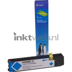 HP 980XL FLWR Cyaan 110ml Cartridges