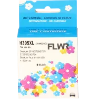 HP 305XL 18ml  FLWR Zwart Cartridges