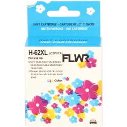HP 62XL 18ml Kleur FLWR Cartridges HP 62XL 18ml Kleur FLWR Cartridges
