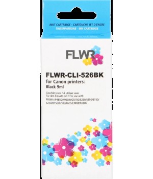 Canon CLI-526BK XL FLWR Zwart 9ml Cartridges