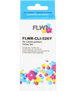 Canon CLI-526Y XL FLWR Geel 9ml Cartridges