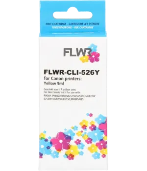 Canon CLI-526Y XL FLWR Geel 9ml Cartridges