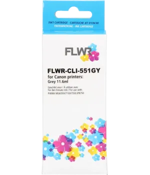 Canon CLI-551GY FLWR 11.6ml XL Grijs Cartridges