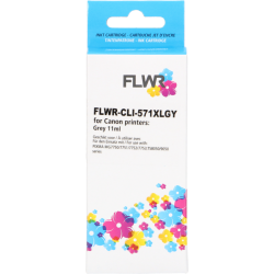 Canon CLI-571XL Grijs FLWR 12ml Cartridge