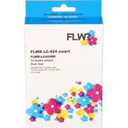Brother XL LC-424 16ml FLWR Zwart Cartridges