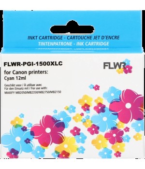 Canon PGI-1500XL FLWR Cyaan 12ml XL Cartridges