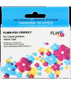 Canon PGI-1500XL FLWR Geel 12ml XL Cartridges