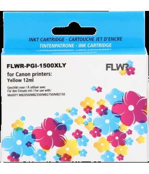 Canon PGI-1500XL FLWR Geel 12ml XL Cartridges