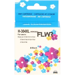 HP 304XL 18ml FLWR Zwart Cartridges