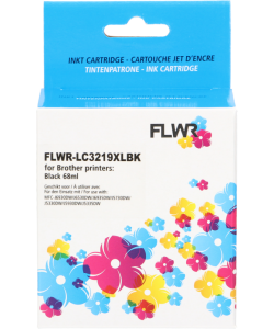 Brother LC-3219XLBK FLWR 68ml Zwart