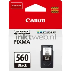 Canon PG-560 Zwart 7.5ml Cartridges Origeneel