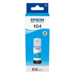 Epson 104 Cyan 65ml Navulinkt XL (Origineel)